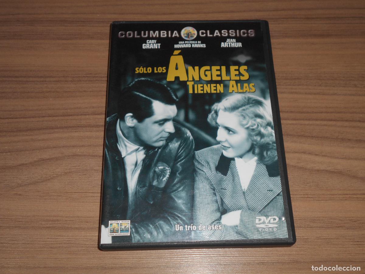 Cine: SOLO LOS ANGELES TIENEN ALAS DVD de HOWARD HAWKS Cary Grant JEAN ARTHUR