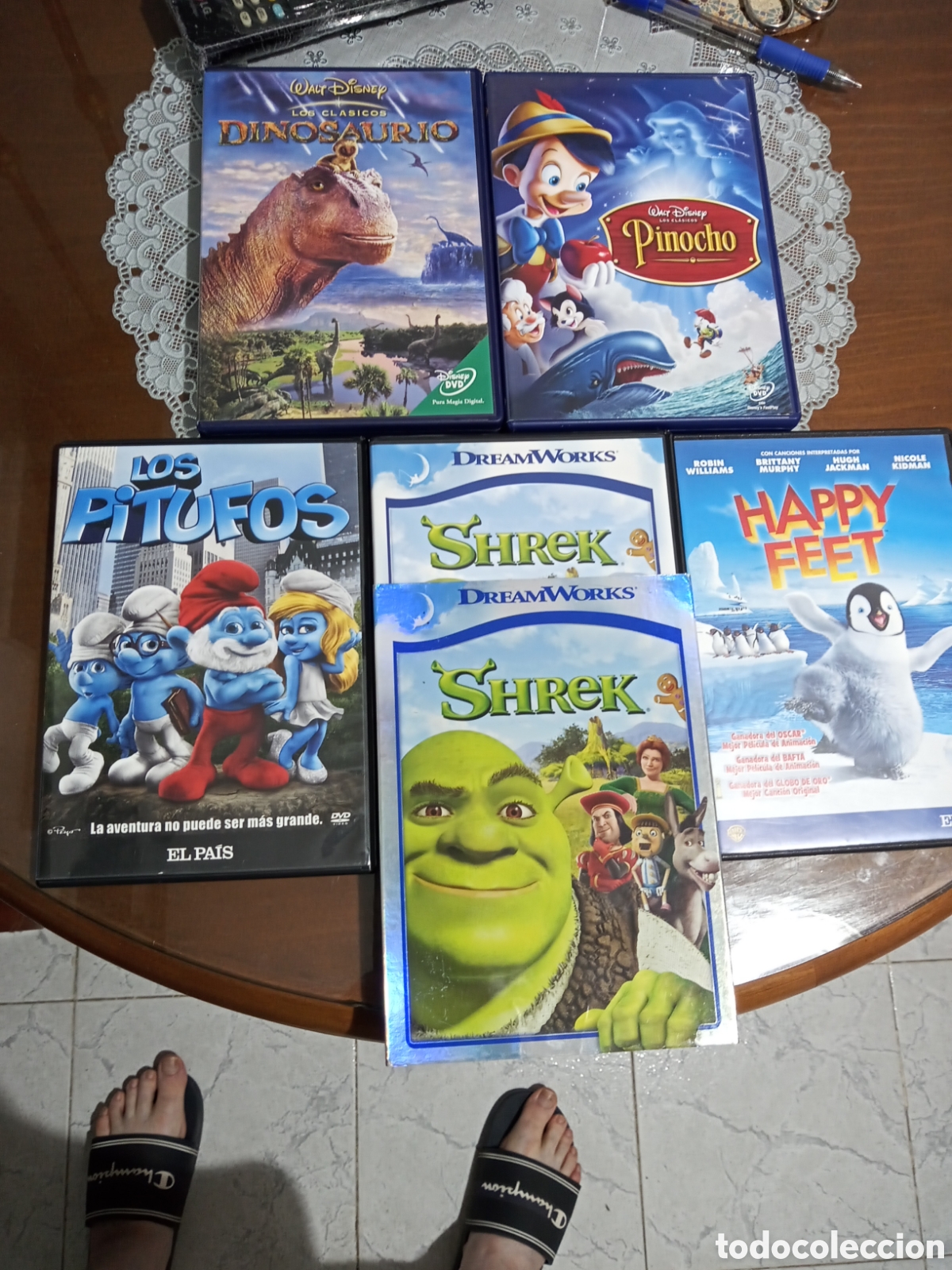 Cine: LOTE DE PEL&Iacute;CULAS EN DVD. ANIMACI&Oacute;N. BUEN ESTADO.