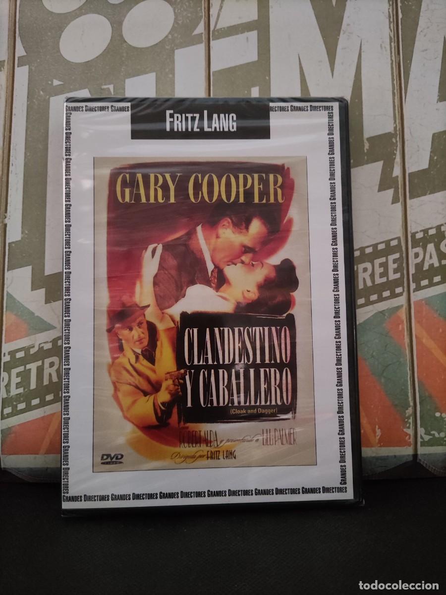 Cine: DVD precintado 2180 Clandestino y caballero / Grandes directores Fritz Lang