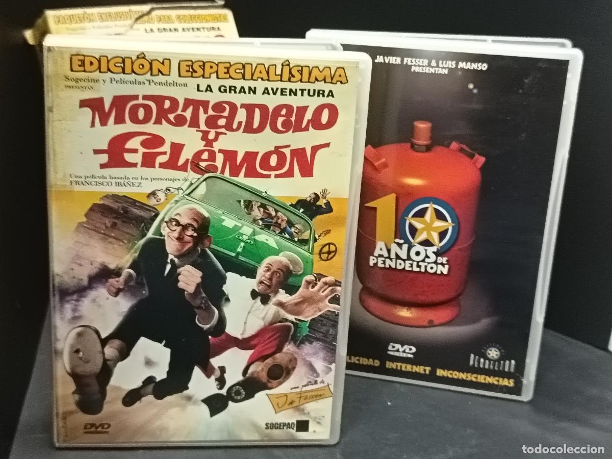 Cine: MORTADELO y FILEMON Paquet&oacute;n Exclusiv&iacute;simo para coleccionistas 3DVDs Incluye Cortos Pendelton