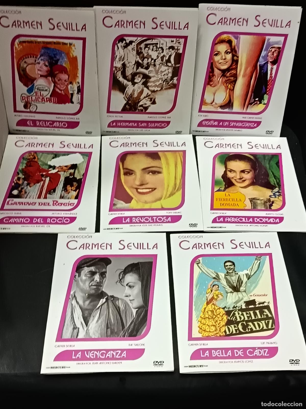 Cinema: CARMEN SEVILLA Colecci&oacute;n de 8 Peliculas: La Revoltosa, Fierecilla Domada, El Relicario, Venganza...