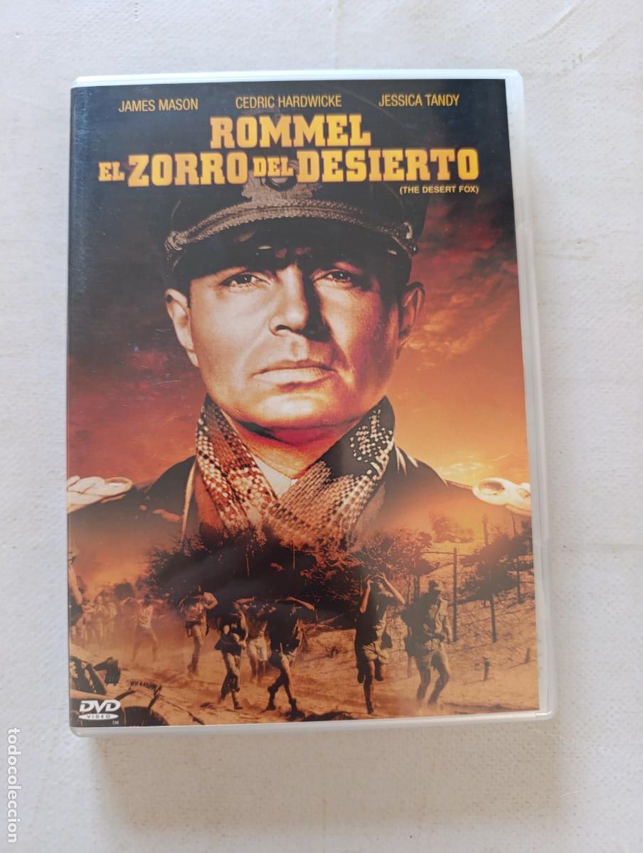 Cine: DVD ROMMEL EL ZORRO DEL DESIERTO - JAMES MASON (2N)