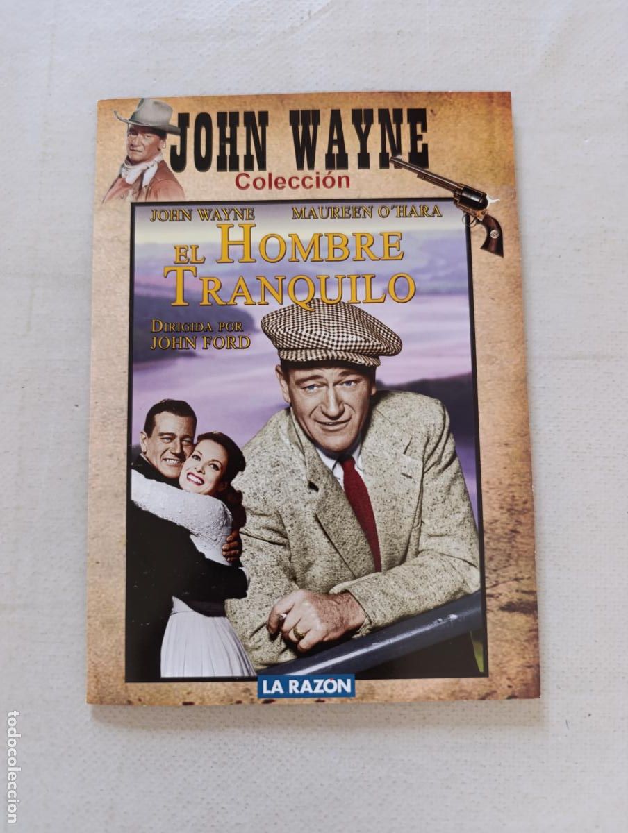 Cine: DVD EL HOMBRE TRANQUILO - JOHN FORD - JOHN WAYNE, MAUREEN O'HARA - FUNDA FINA CARTON (2N)