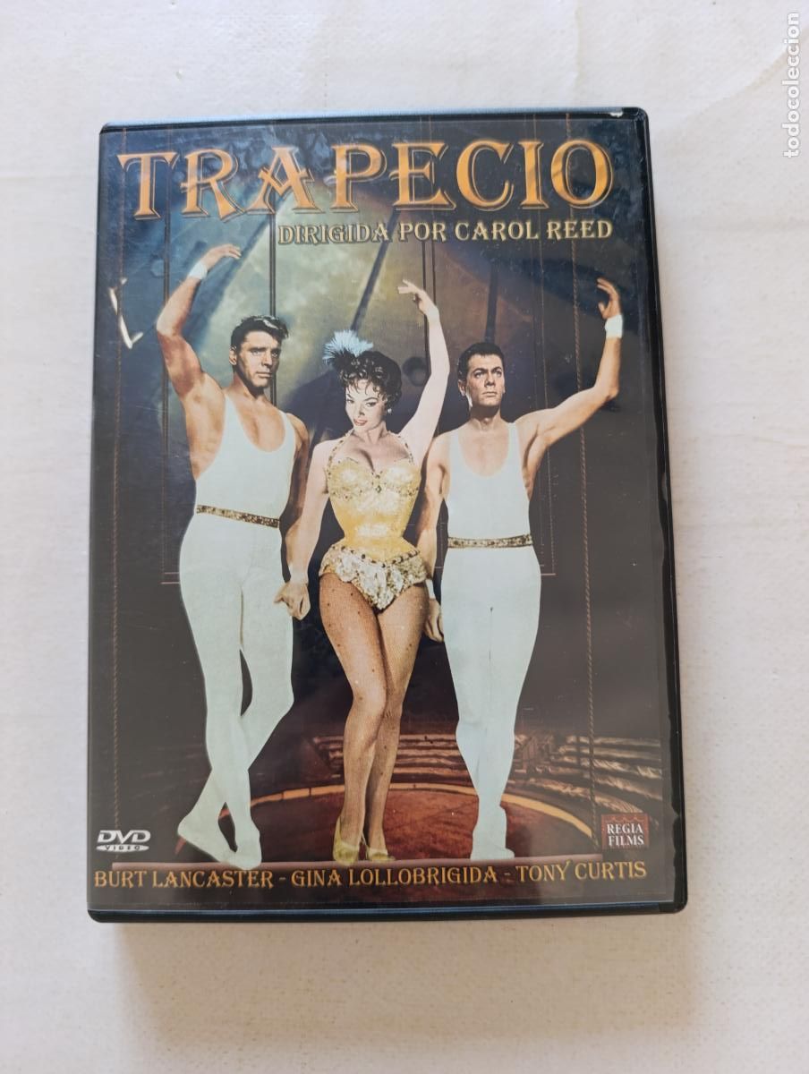 Cin&eacute;ma: DVD TRAPECIO - CAROL REED - BURT LANCASTER, GINA LOLLOBRIGIDA, TONY CURTIS (2O)