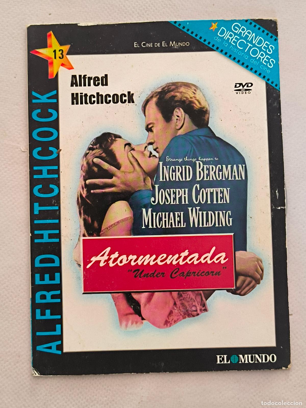Cine: DVD ATORMENTADA - ALFRED HITCHCOCK - FUNDA FINA CARTON (6C)