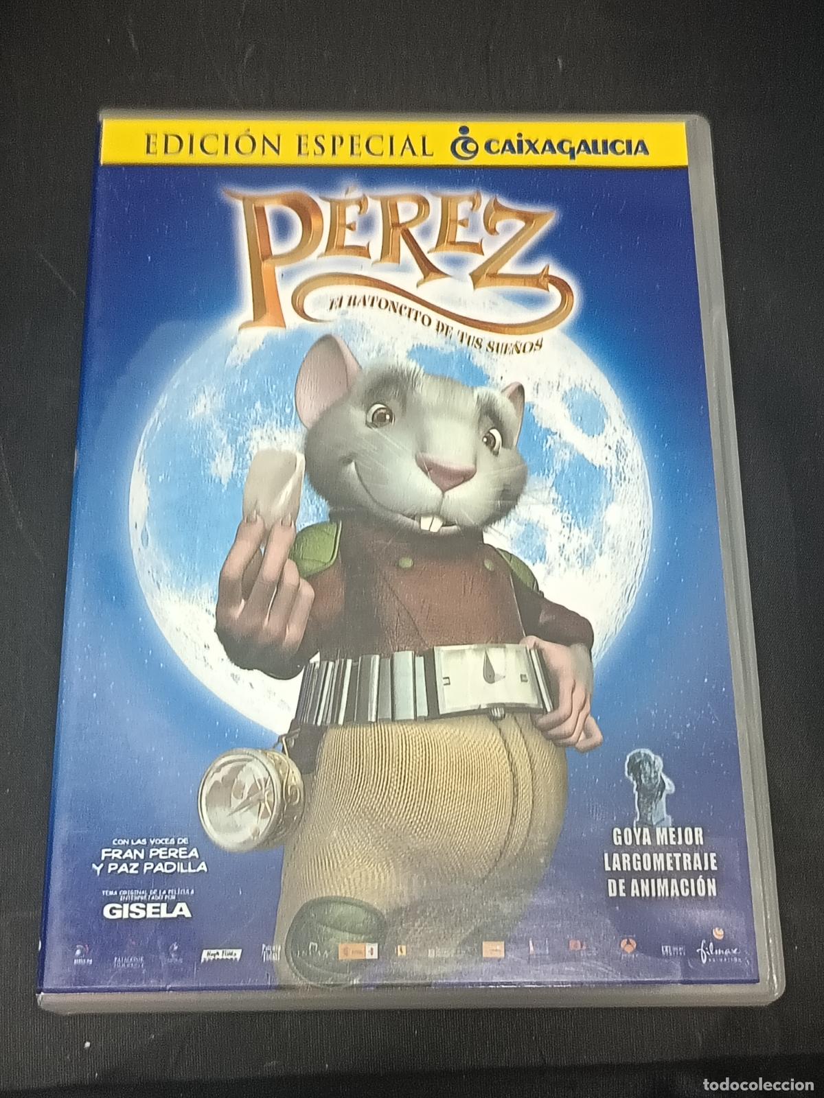 Cine: Perez El Ratoncito De Tus Suenos. DVD Animaci&oacute;n Argentina.