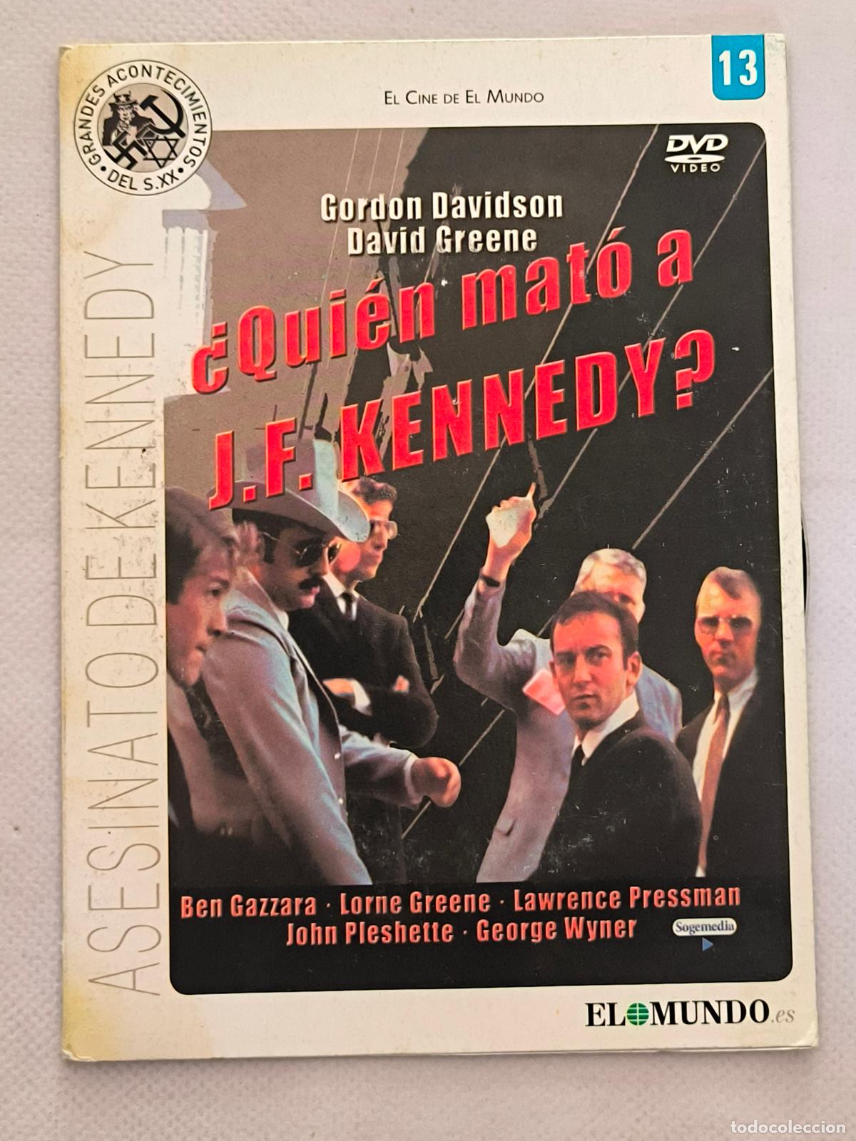 Cine: DVD &iquest;QUIEN MATO A J. F. KENNEDY? - FUNDA FINA CARTON (6C)