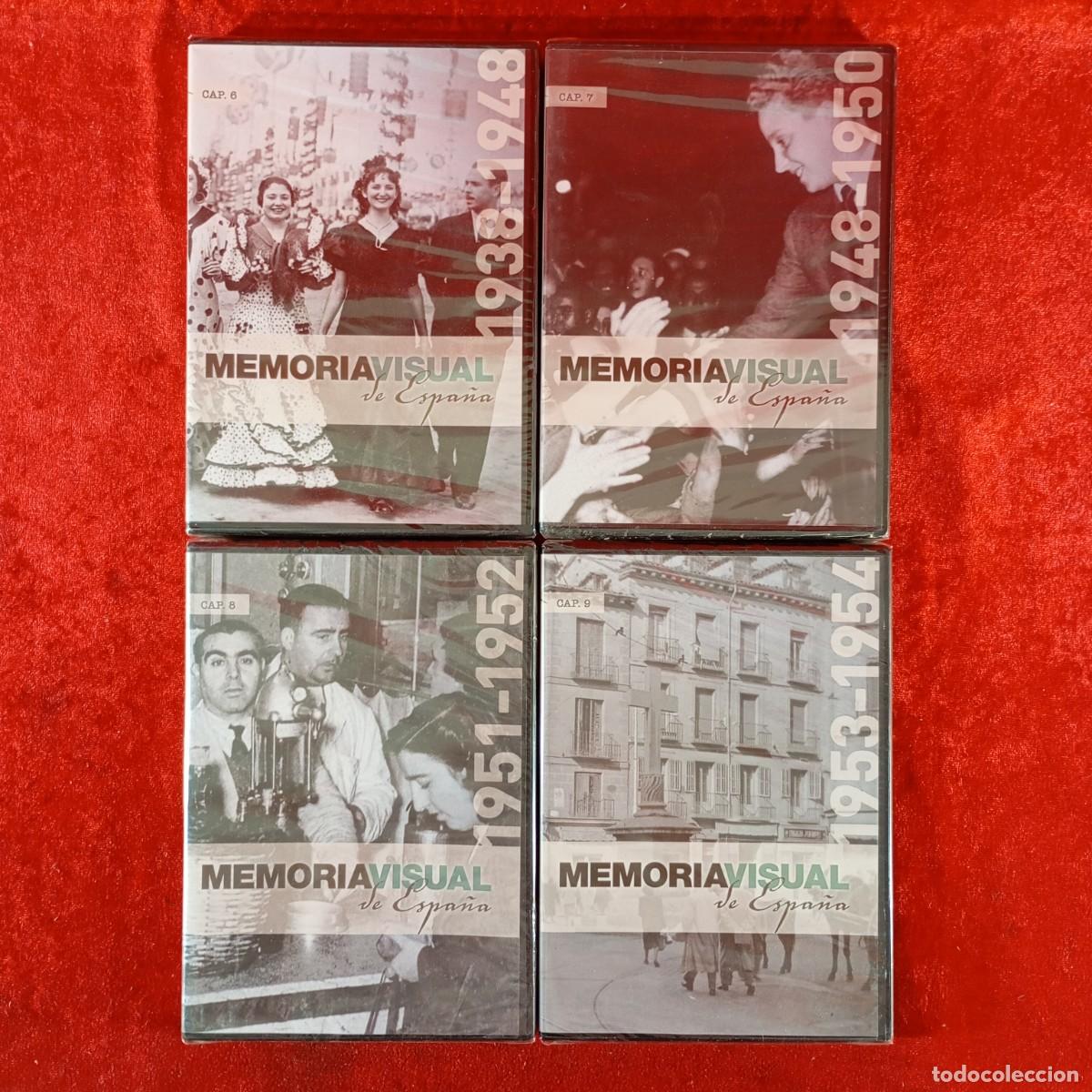 Cine: MEMORIA VISUAL DE ESPA&Ntilde;A - 1938-1954 - 4 DVD'S - DOCUMENTALES / 1438