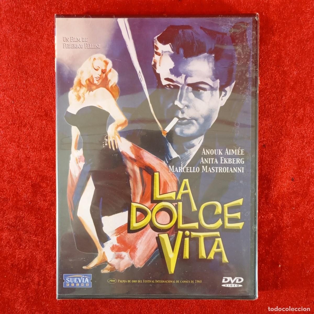 Cine: LA DOLCE VITA - ANOUK AIM&Eacute;E, ANITA EKBERG, MARCELLO MASTROIANNI - FEDERICO FELLINI / 1441