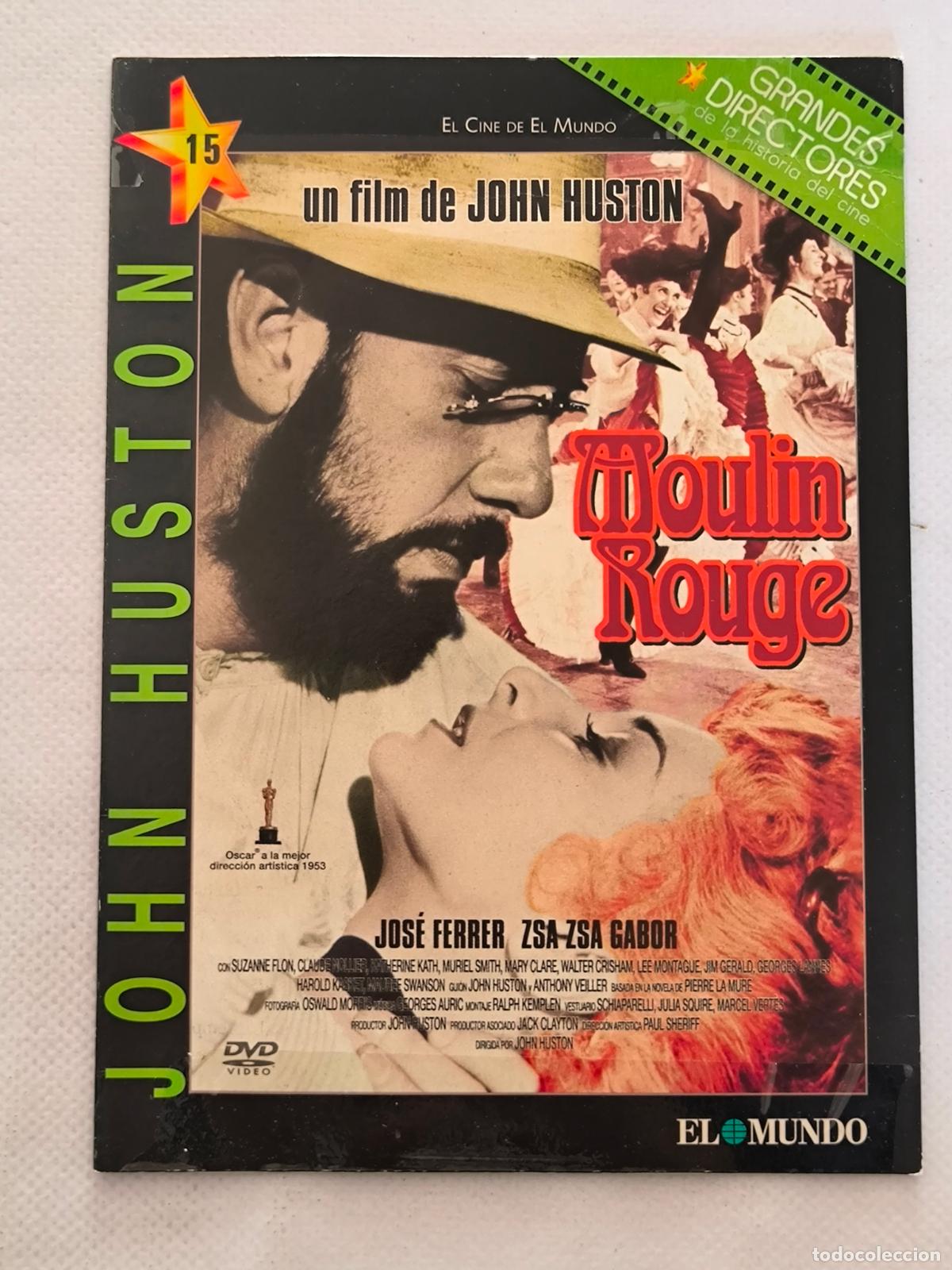 Cine: DVD MOULIN ROUGE - JOHN HUSTON - FUNDA FINA CARTON (6C)