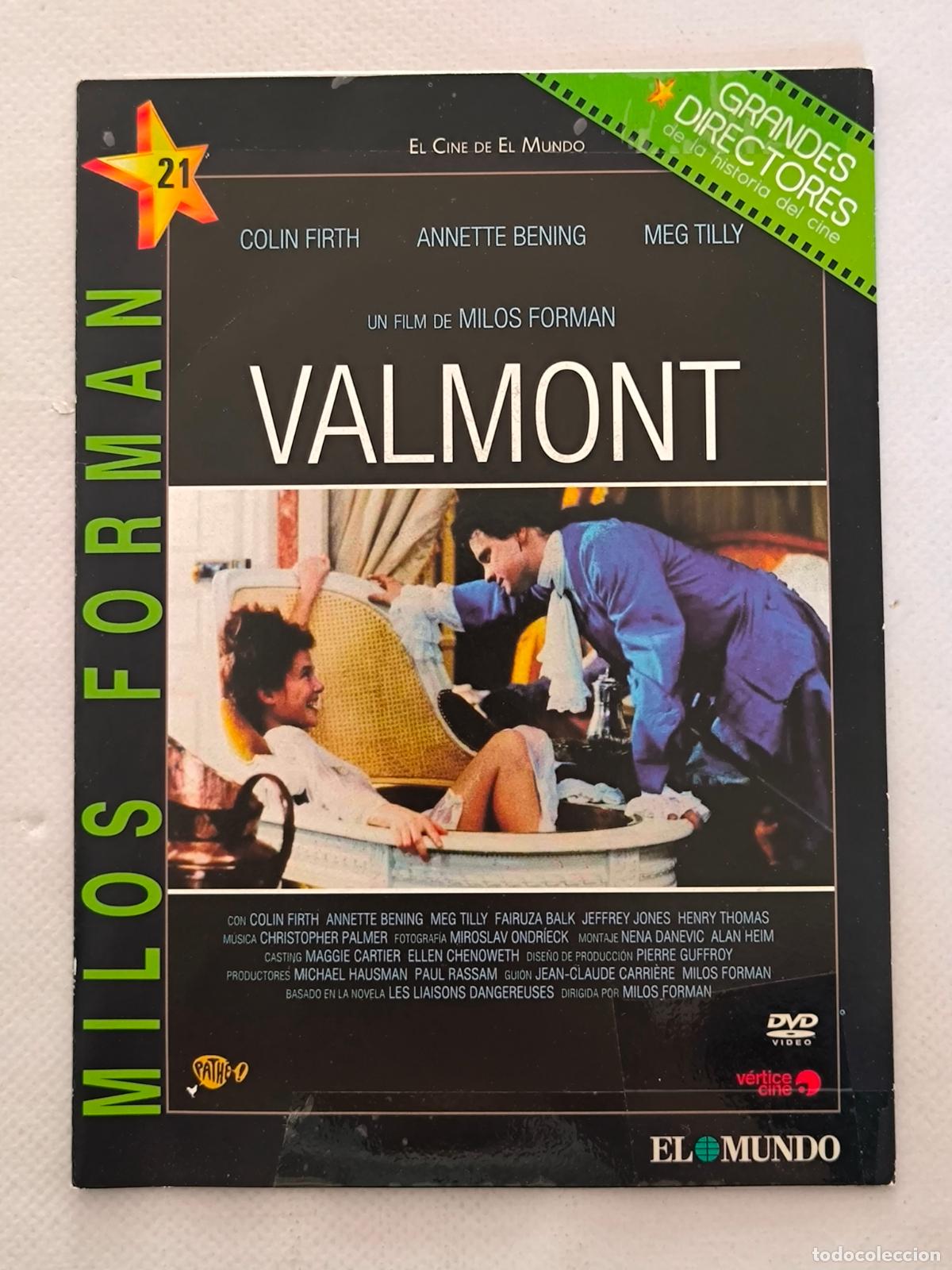 Cine: DVD VALMONT - FUNDA FINA CARTON (6K)