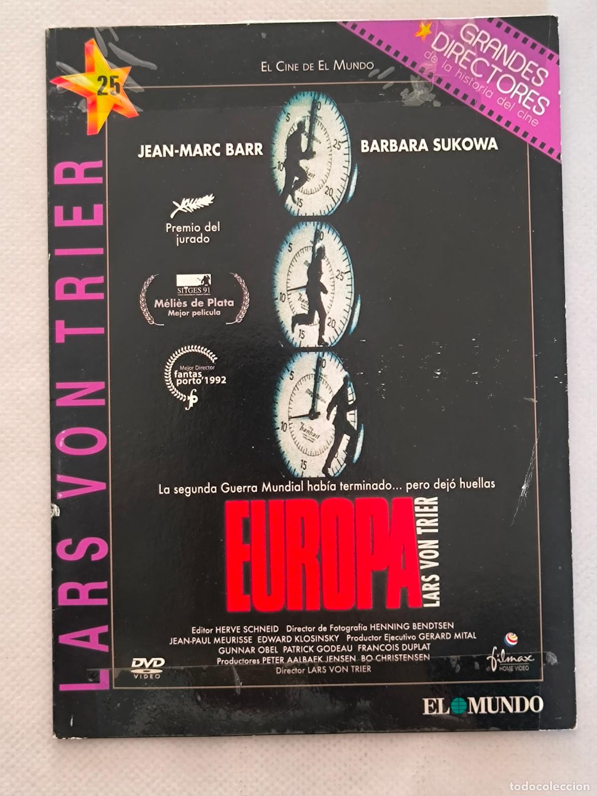 Cine: DVD EUROPA - LARS VON TRIER - FUNDA FINA CARTON (6K)