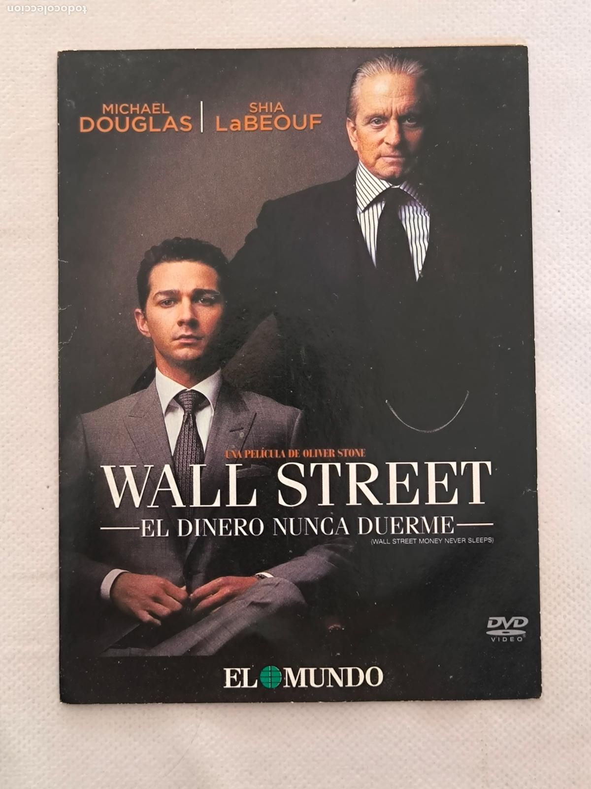 Cine: DVD WALL STREET - EL DINERO NUNCA DUERME - FUNDA FINA CARTON (6K)