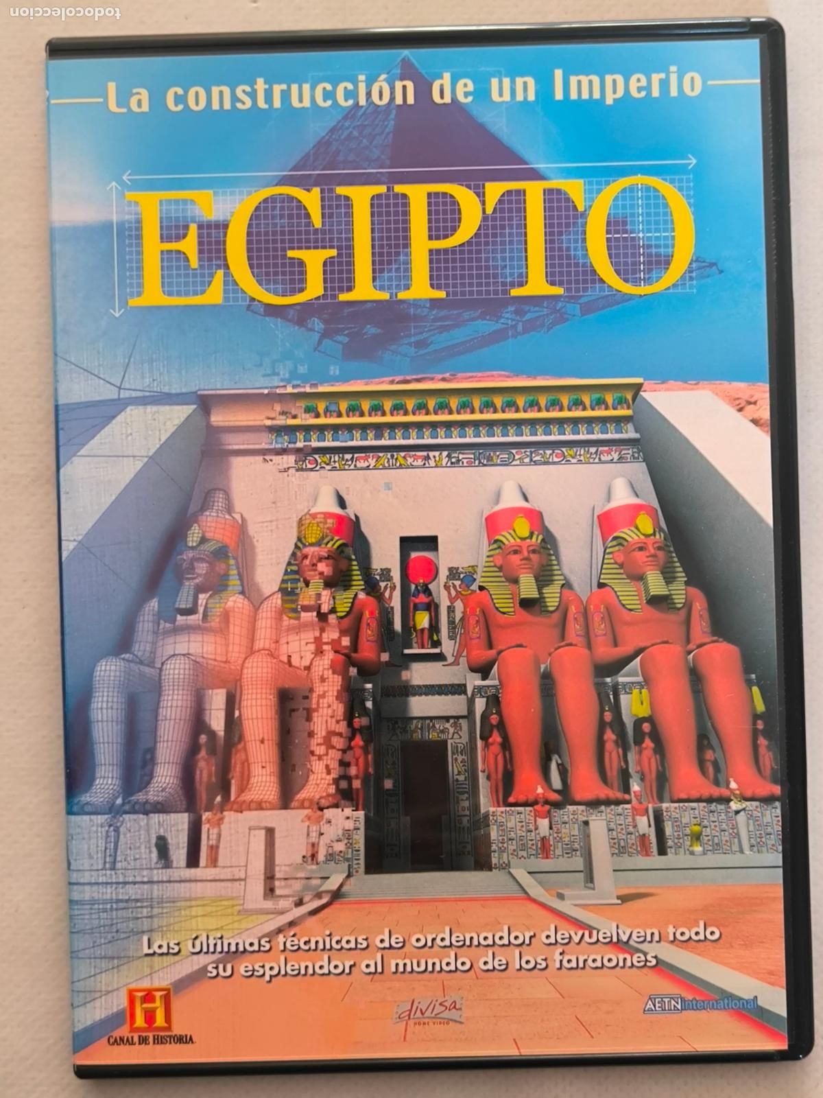 Cine: DVD EGIPTO - LA CONSTRUCCION DE UN IMPERIO - CAJA SLIM (2Q)