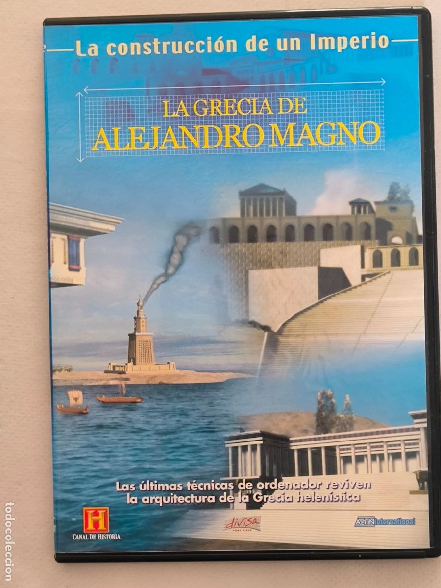 Cine: DVD LA GRECIA DE ALEJANDRO MAGNO - LA CONSTRUCCION DE UN IMPERIO - CAJA SLIM (2Q)