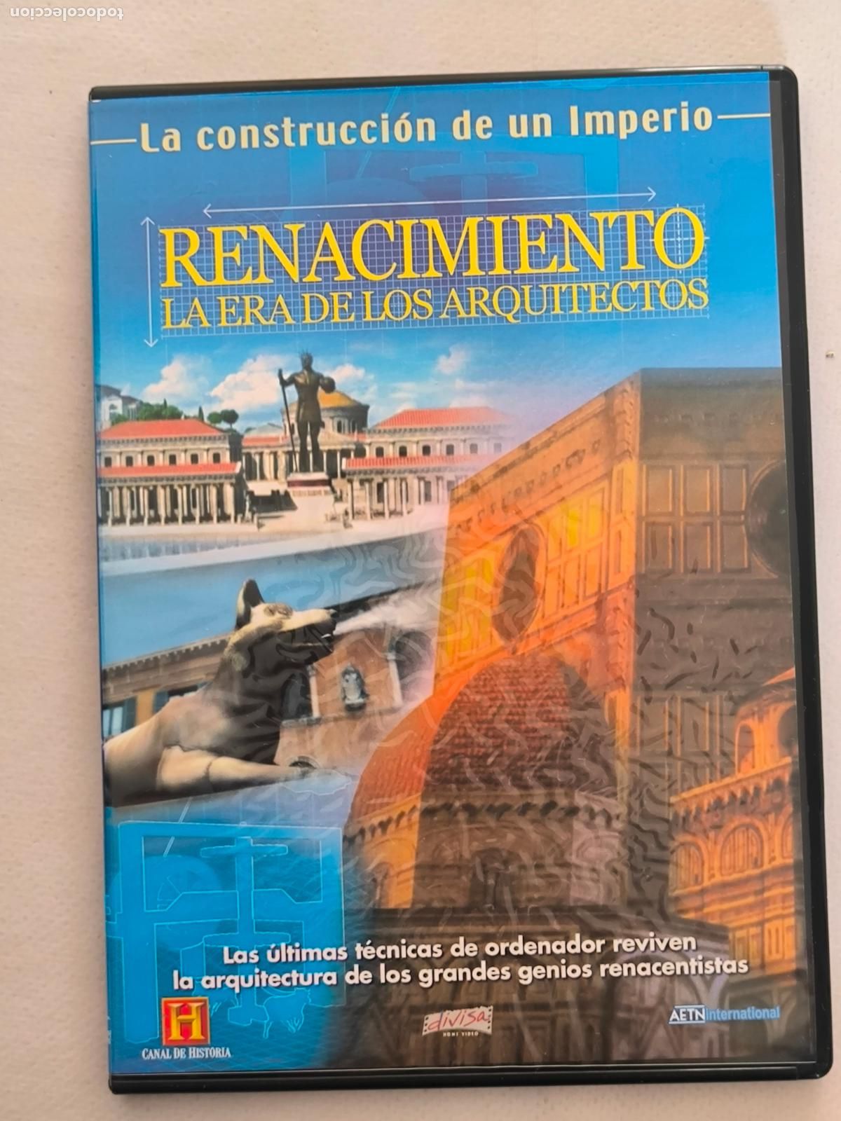 Cine: DVD RENACIMIENTO, LA ERA DE LOS ARQUITECTOS - LA CONSTRUCCION DE UN IMPERIO - CAJA SLIM (2Q)
