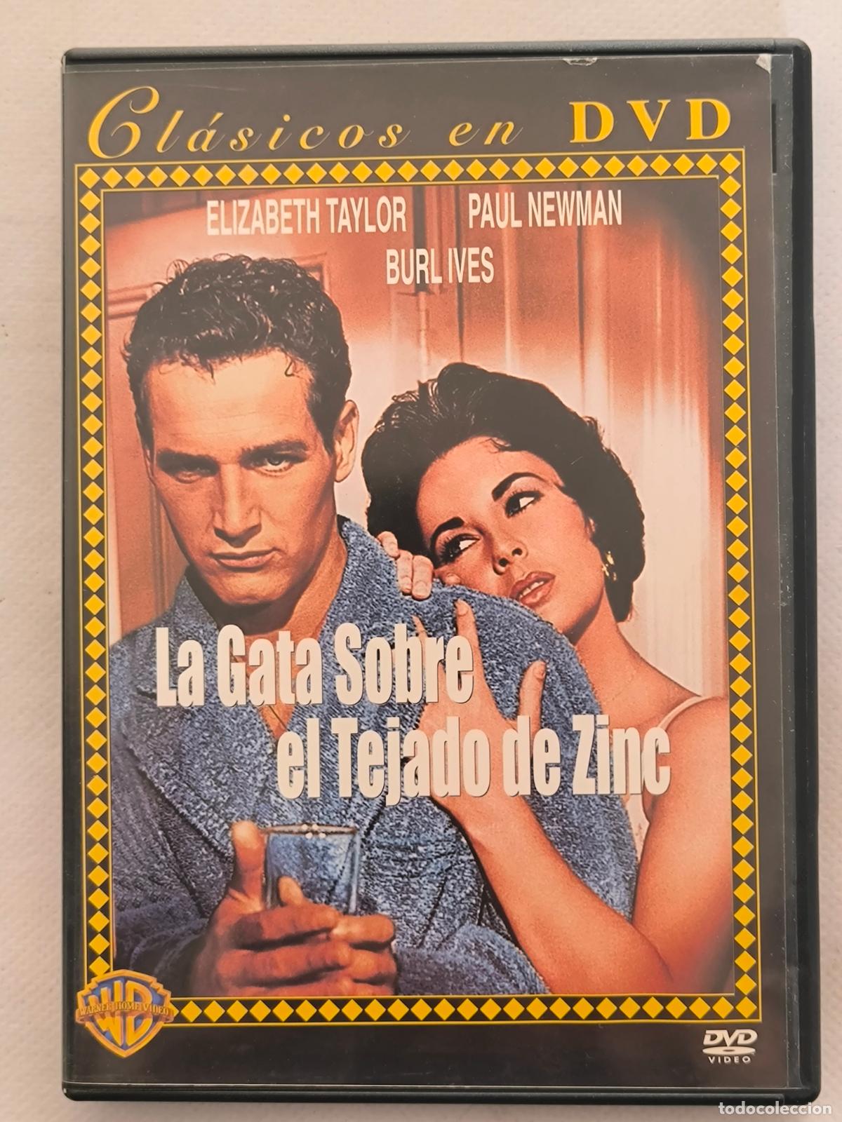 Cine: DVD LA GATA SOBRE EL TEJADO DE ZINC - PAUL NEWMAN (2R)