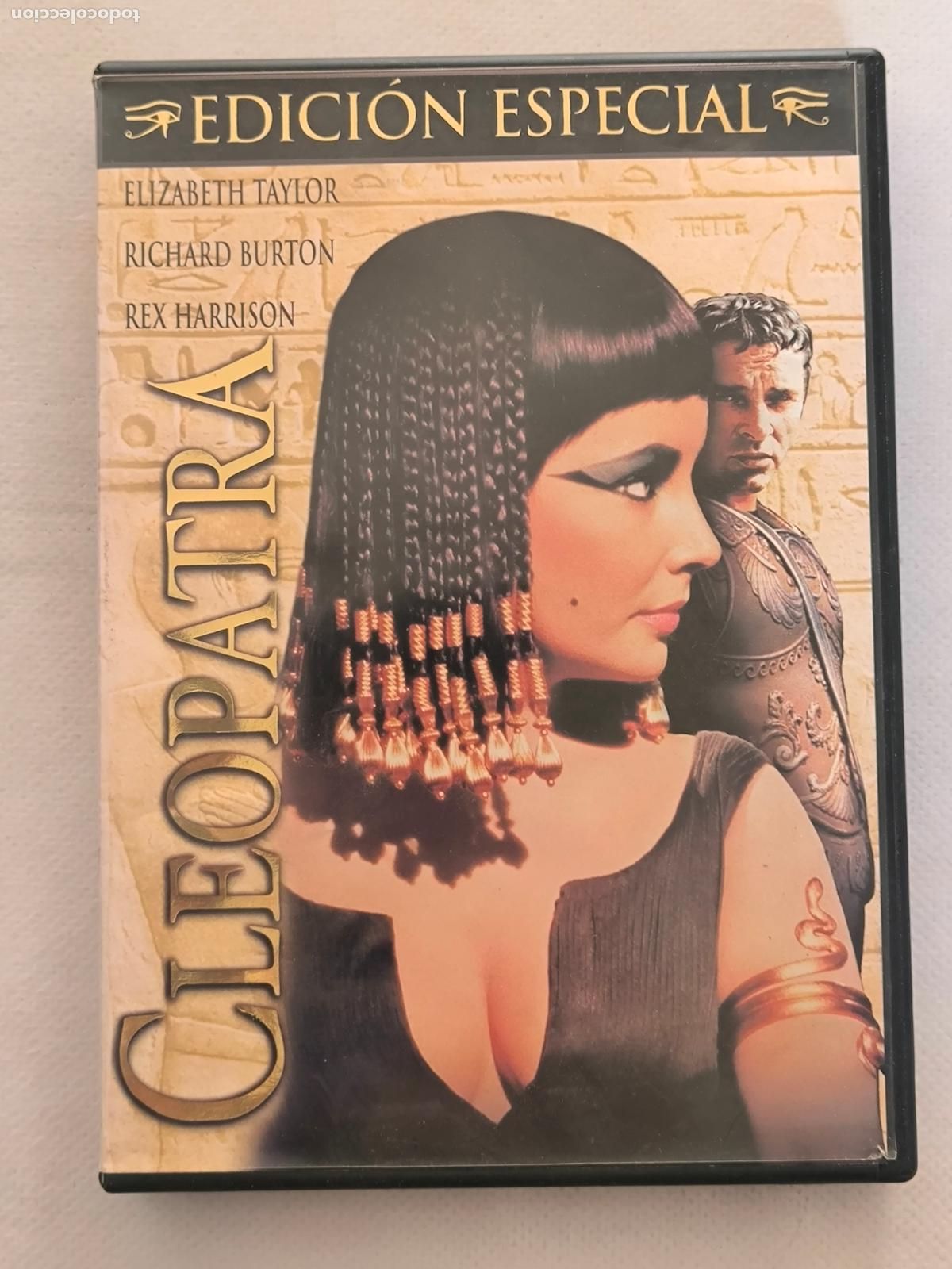 Cine: DVD CLEOPATRA - EDICION ESPECIAL 3 DISCOS - ELIZABETH TAYLOR (2V)