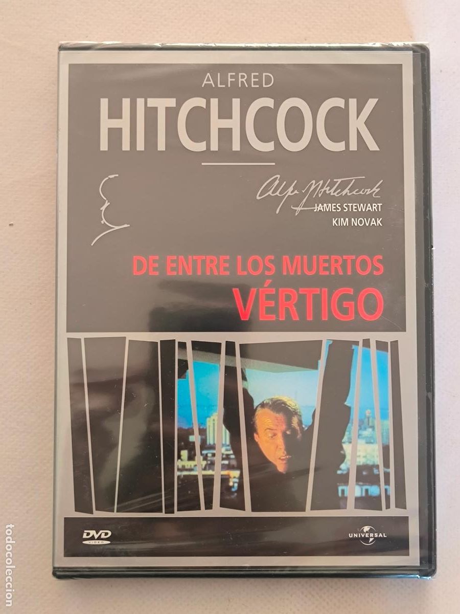 Cine: DVD DE ENTRE LOS MUERTOS / VERTIGO - ALFRED HITCHCOCK - NUEVO, PRECINTADO (3I)