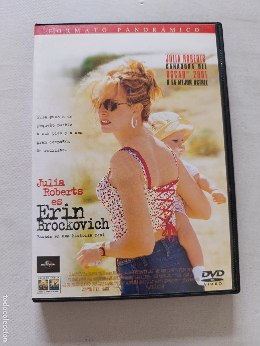 Cine: DVD ERIN BROCKOVICH - JULIA ROBERTS (3N)