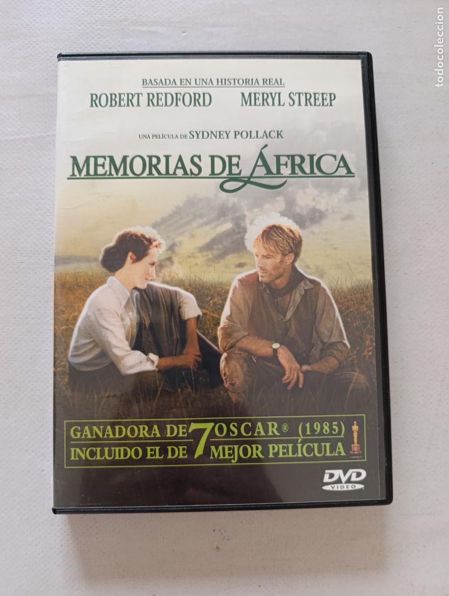 Cine: DVD MEMORIAS DE AFRICA - ROBERT REDFORD, MERYL STREEP - SYDNEY POLLACK (3N)