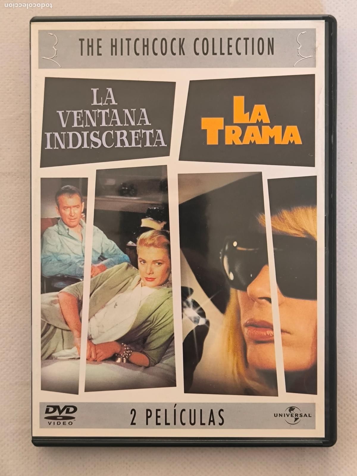 Cine: DVD LA VENTANA INDISCRETA / LA TRAMA - ALFRED HITCHCOCK - 2 DISCOS (3S)