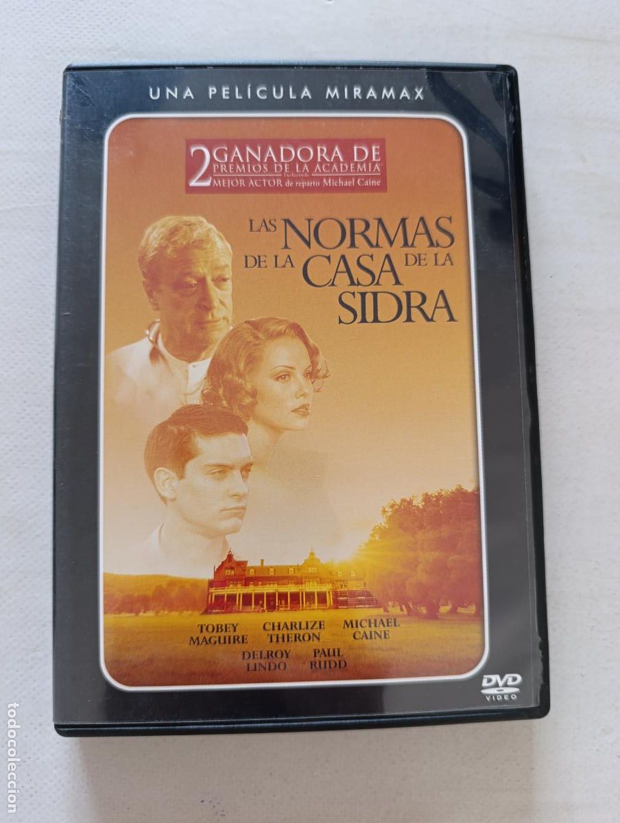 Cine: DVD LAS NORMAS DE LA CASA DE LA SIDRA - TOBEY MAGUIRE, CHARLIZE THERON (3O)