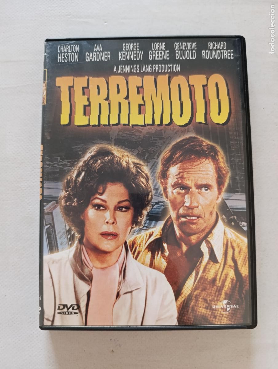 Cine: DVD TERREMOTO - CHARLTON HESTON, AVA GARDNER (3O)