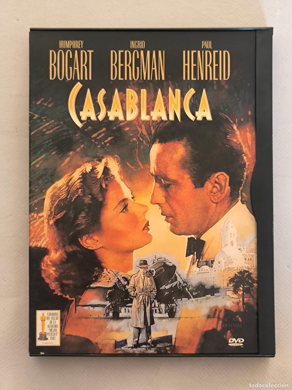 Cine: DVD CASABLANCA - HUMPHREY BOGART (3W)