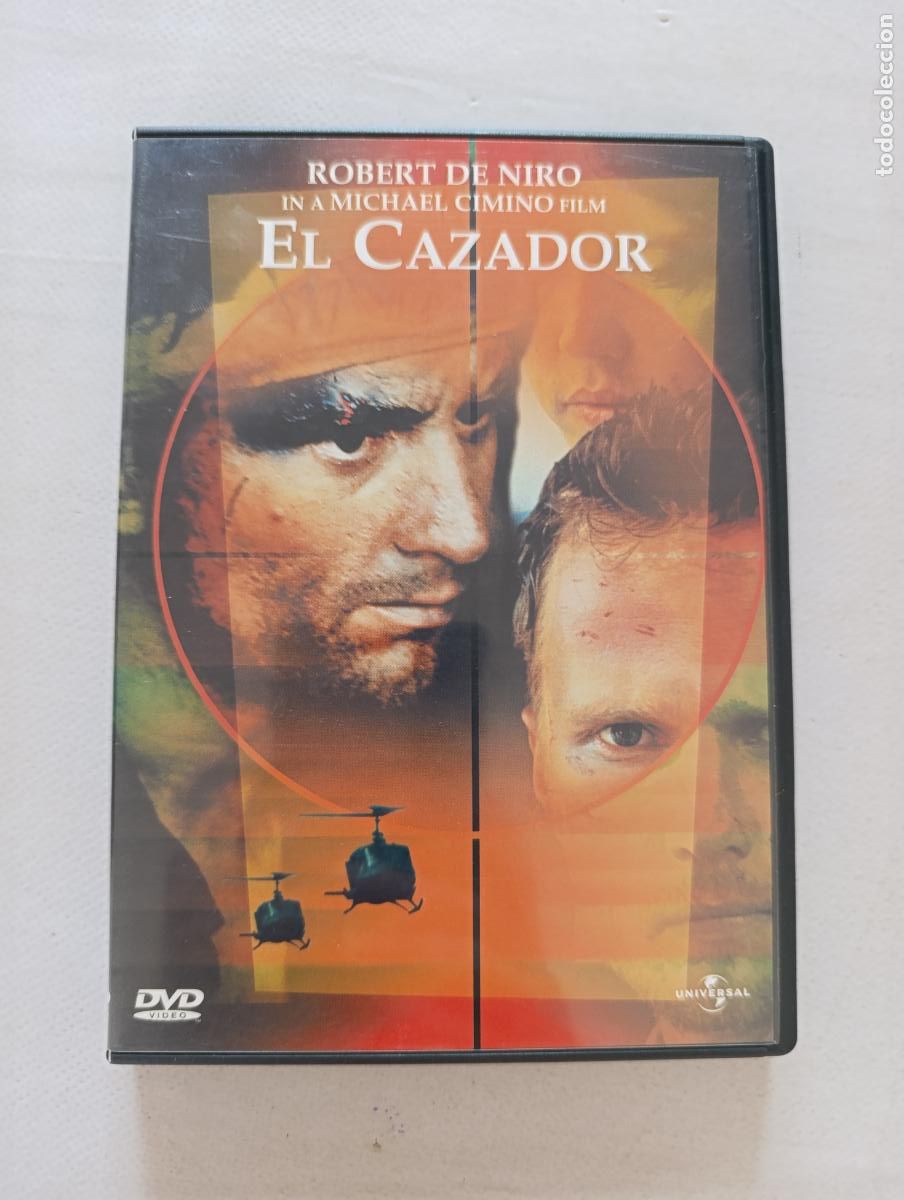 Cine: DVD EL CAZADOR - ROBERT DE NIRO - MICHAEL CIMINO (3Y)