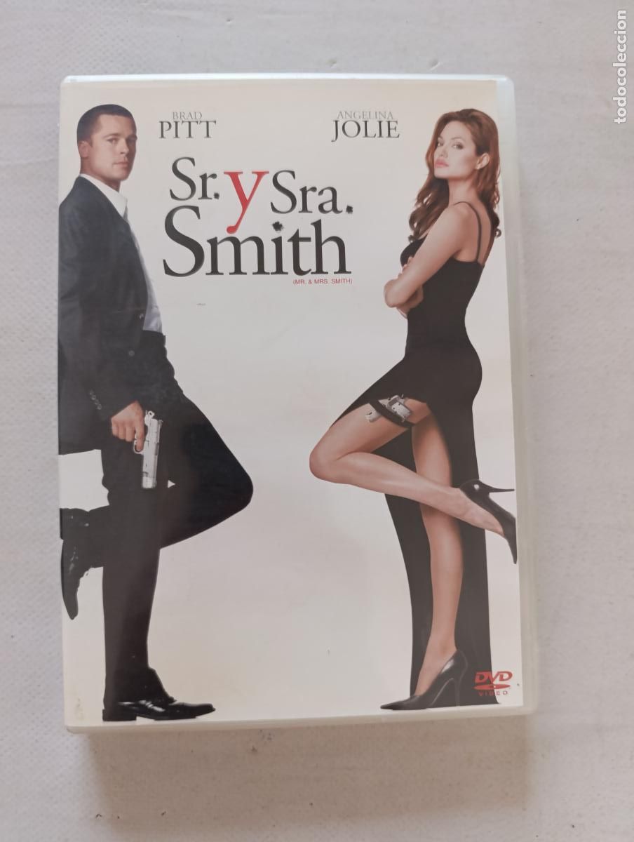 Cine: DVD SR. Y SRA. SMITH - BRAD PITT, ANGELINA JOLIE (3Y)