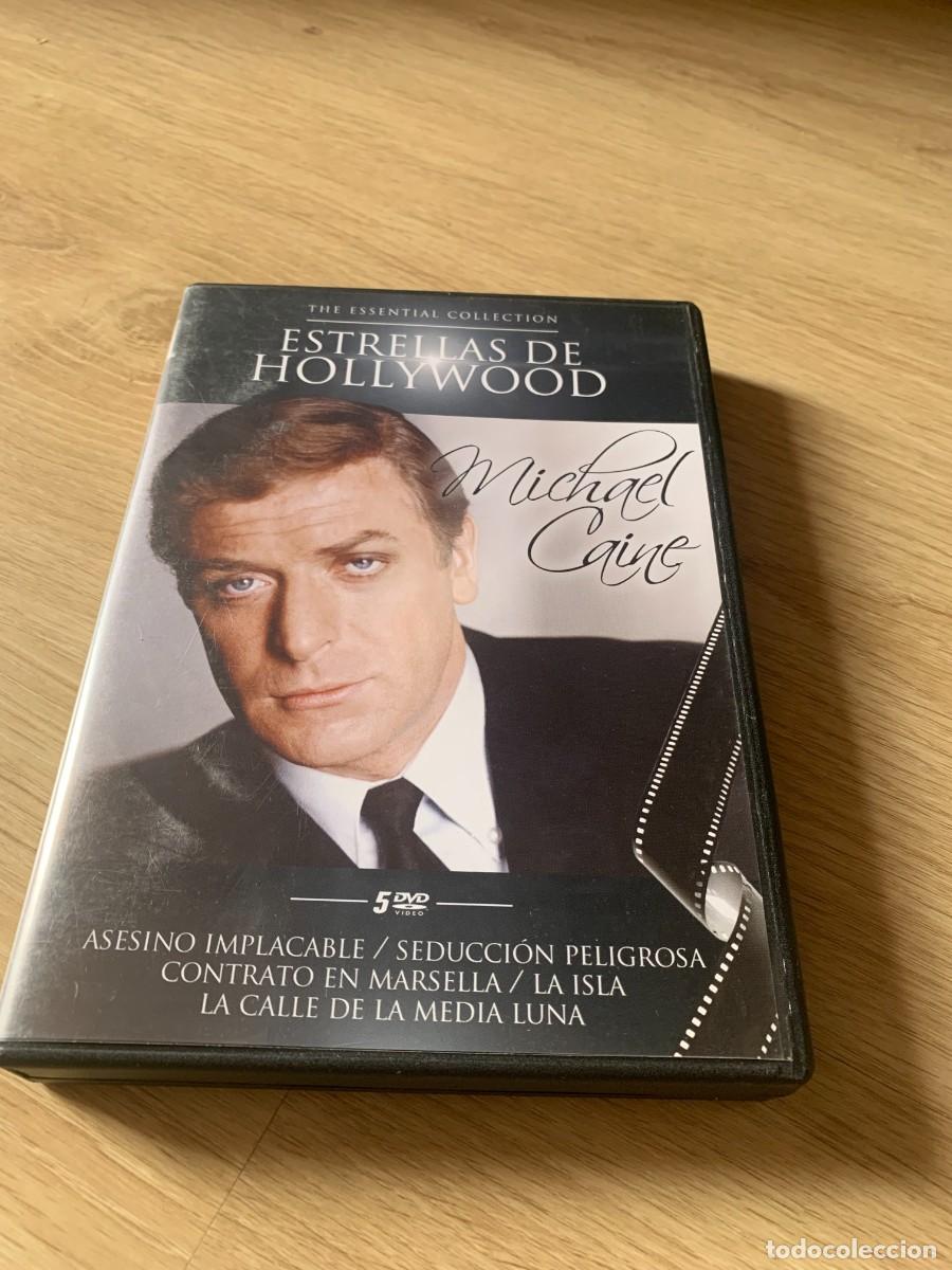 Cine: PACK 5 DVD. MICHAEL CAINE. BUENA CONSERVACION