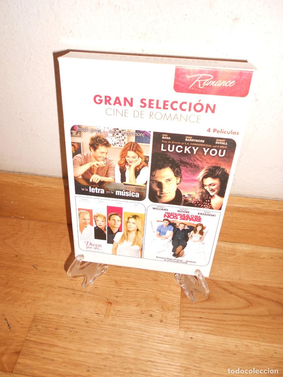 Cine: tu la LETRA yo la MUSICA + LUCKY YOU + DICEN por AHI + HASTA que el CURA nos SEPARE - 4 DVDs - 1&euro;y+