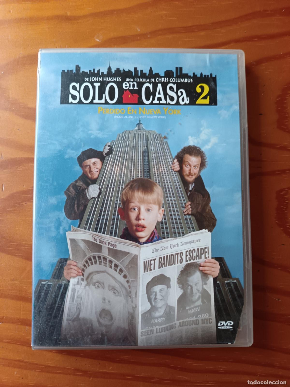 Cinema: SOLO EN CASA 2 de John Hughes con Macaulay Culkin, Joe Pesci, Tim Curry... DVD Cine Familiar.