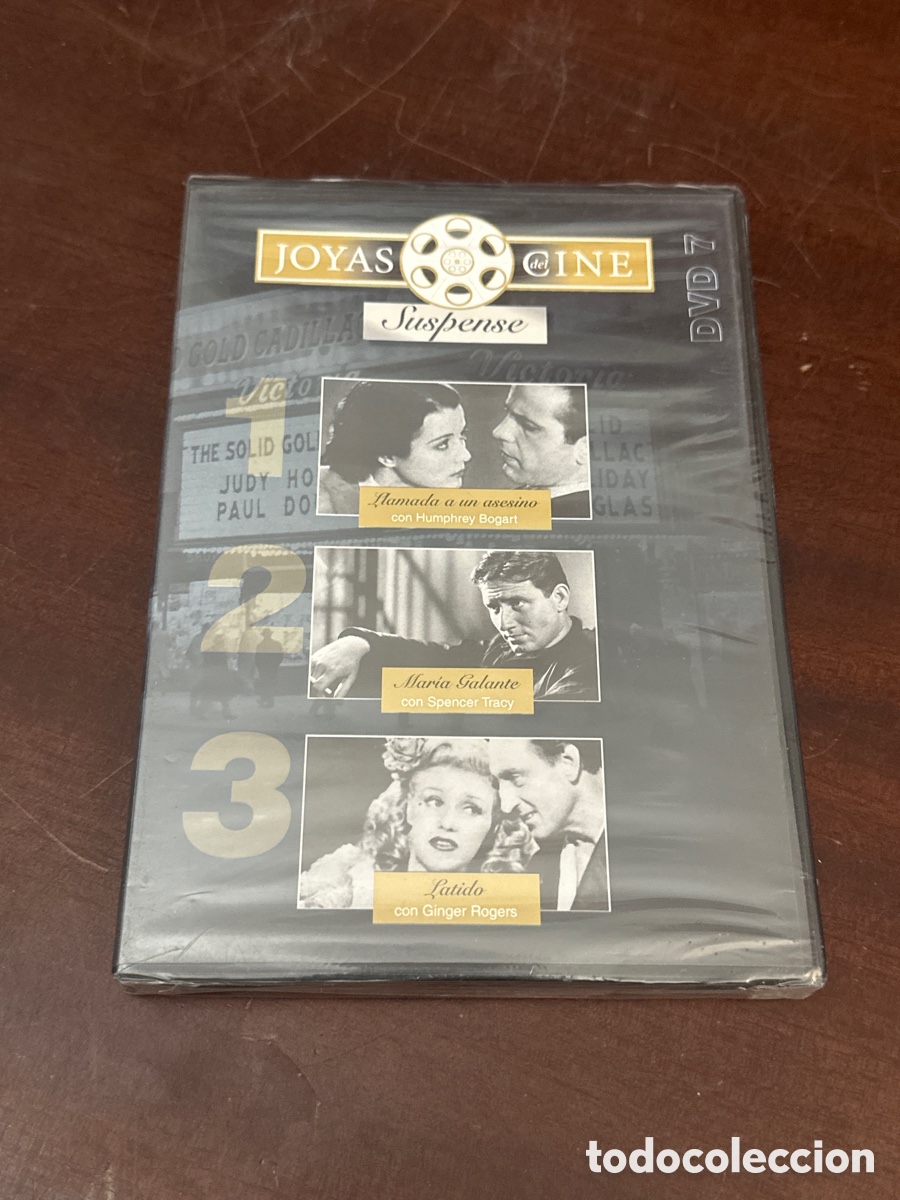 Cine: JOYAS DEL CINE 7. SUSPENSE. LLAMADA A UN ASESINO / MARIA GALANTE / LATIDO