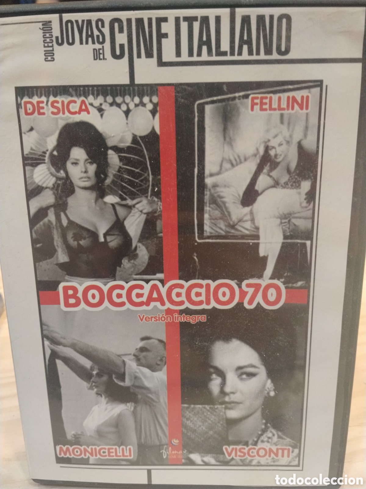 Cinema: DVD Bocaccio 70. Joyas cine italiano