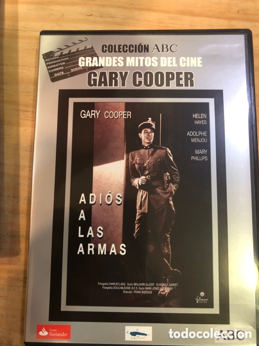 Cinema: DVD Adi&oacute;s a las armas. Frank Borzage