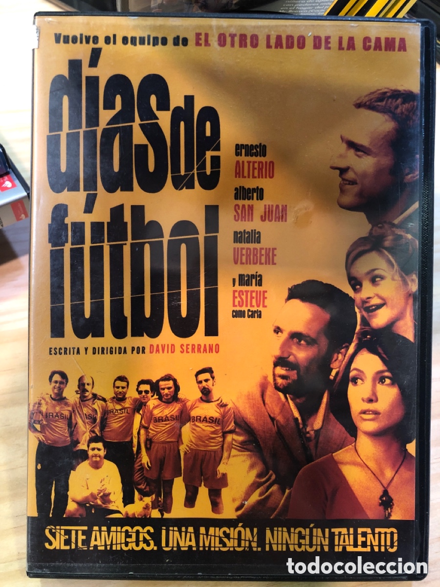 Cin&eacute;ma: DVD D&iacute;as de f&uacute;tbol. David Serrano