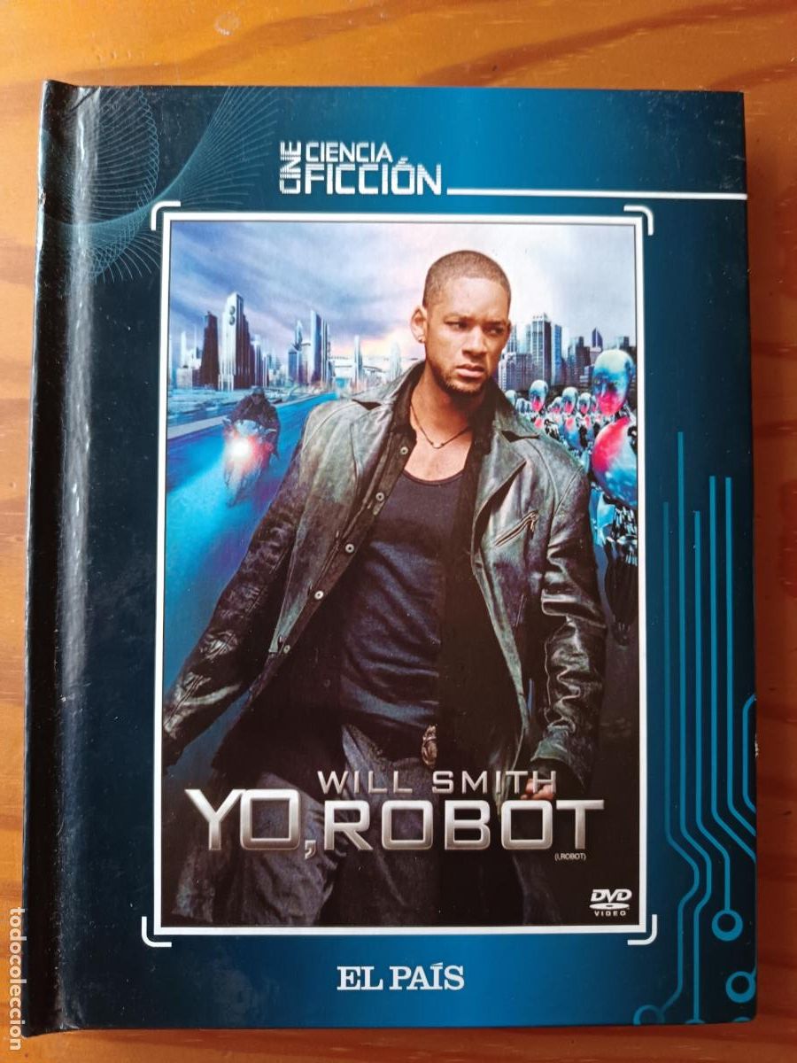 Cinema: YO, ROBOT de Alex Proyas con Will Smith... DVD + LIBRO Colecci&oacute;n Ciencia ficci&oacute;n El Pais.