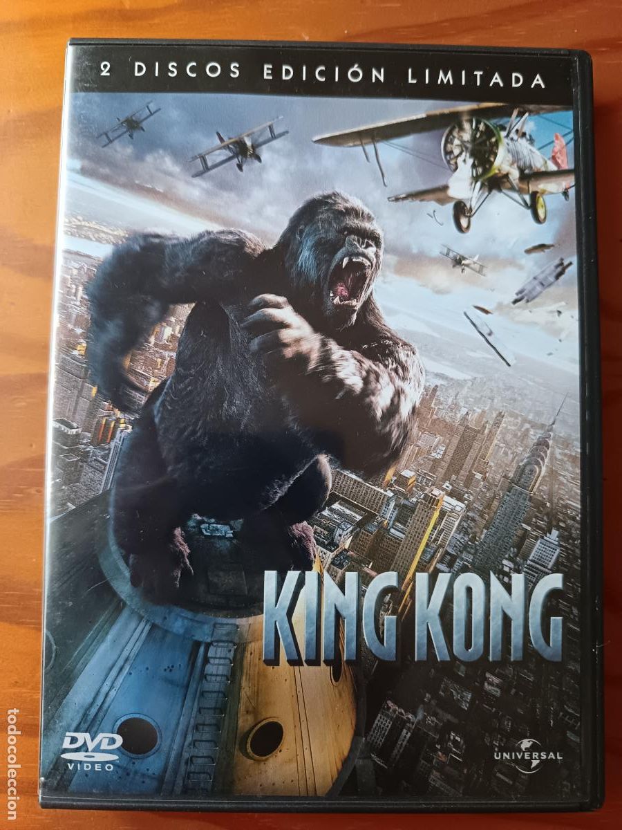 Cine: KING KONG de PETER JACKSON con Naomi Watts, Adrien Brody, Jack Black... Edici&oacute;n especial 2DVD