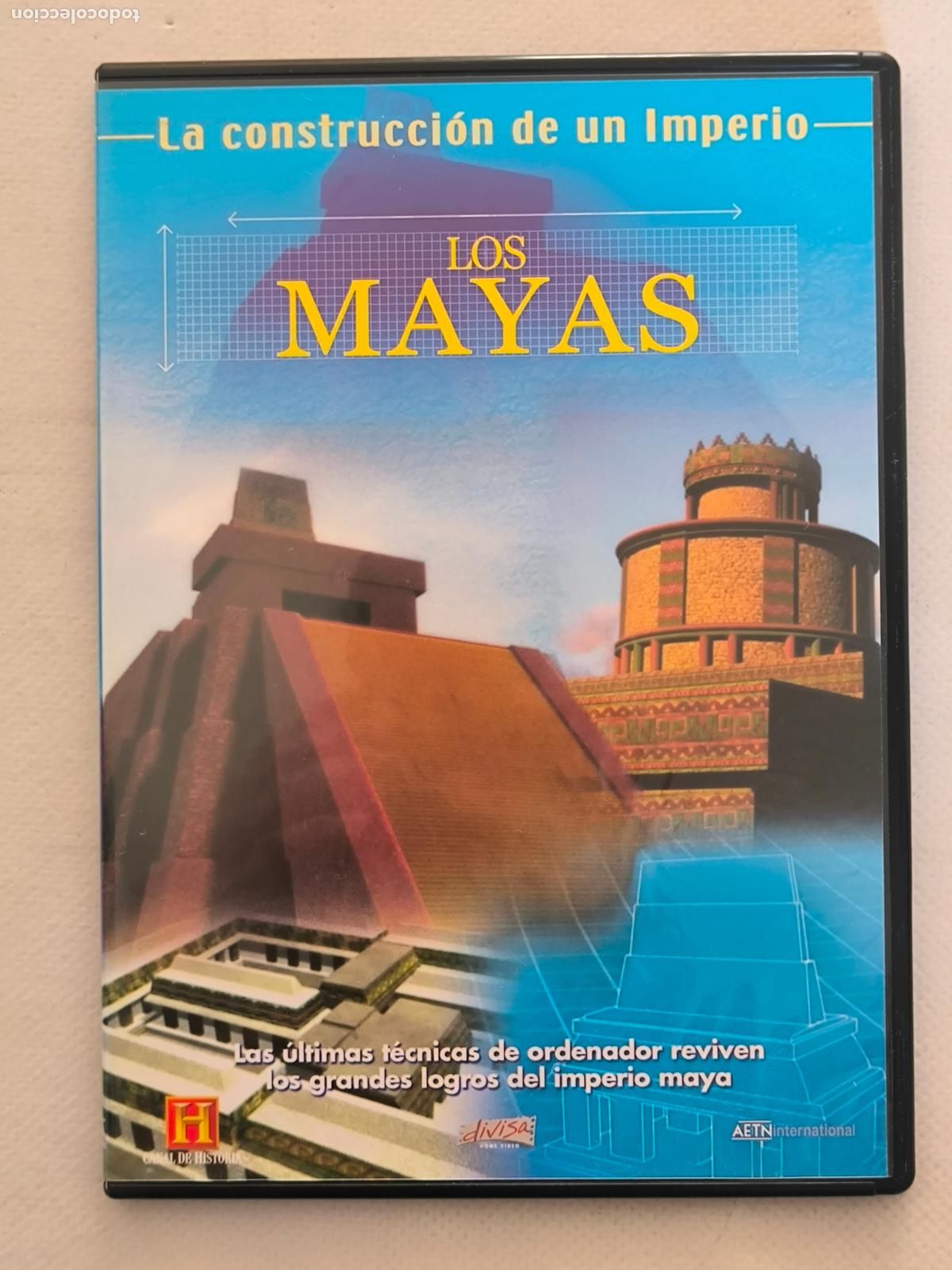 Cine: DVD LOS MAYAS - LA CONSTRUCCION DE UN IMPERIO - CANAL DE HISTORIA - CAJA SLIM (4C)