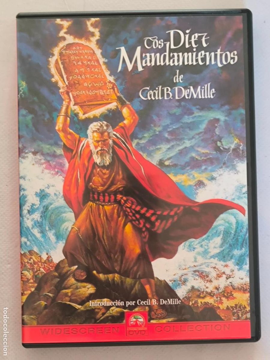 Cine: DVD LOS DIEZ MANDAMIENTOS - 2 DISCOS (4J)