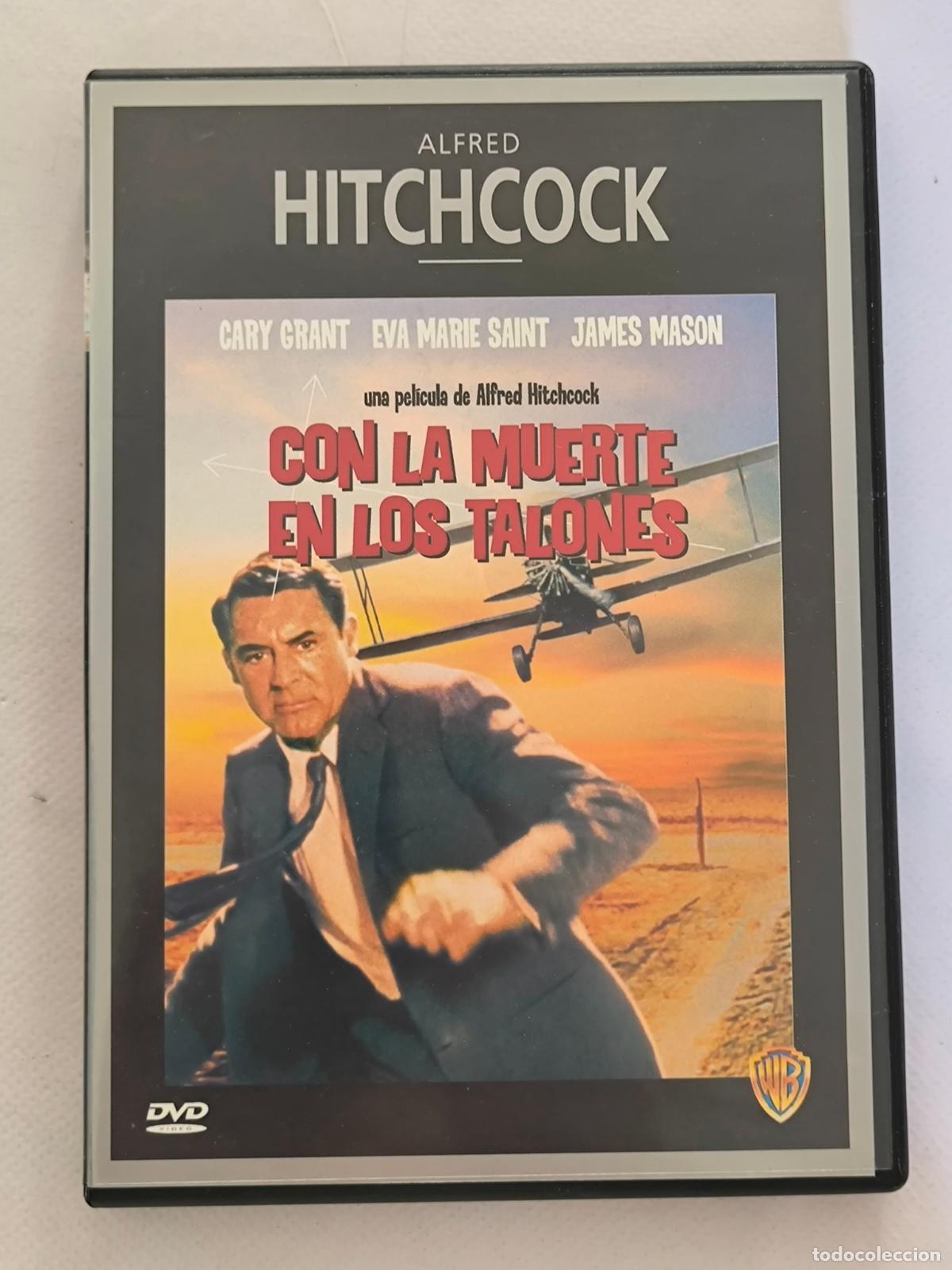 Cine: DVD CON LA MUERTE EN LOS TALONES - ALFRED HITCHCOCK (4M)
