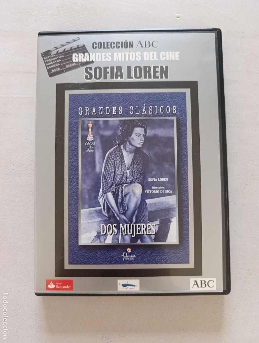 Cine: DVD DOS MUJERES - SOPHIA LOREN, JEAN-PAUL BELMONDO - VITTORIO DE SICA (4&Ntilde;)