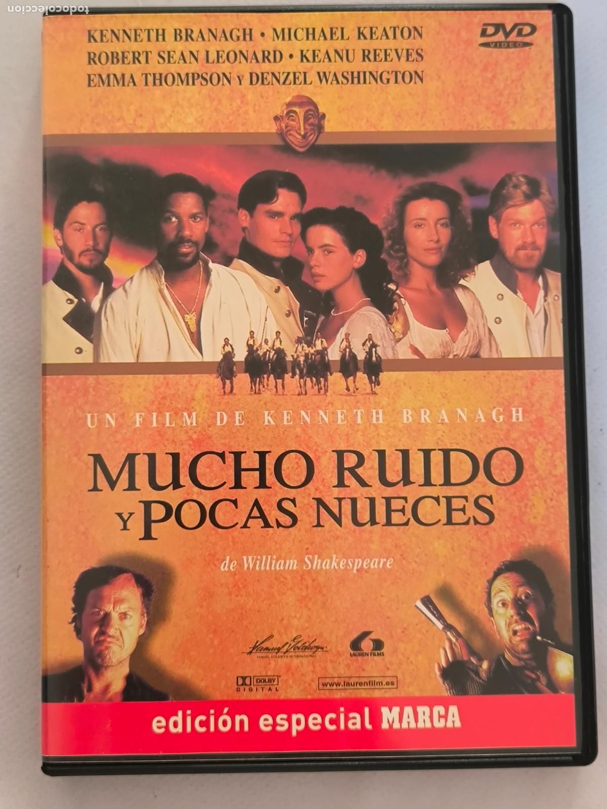Cine: DVD MUCHO RUIDO Y POCAS NUECES - KENNETH BRANAGH (4R)