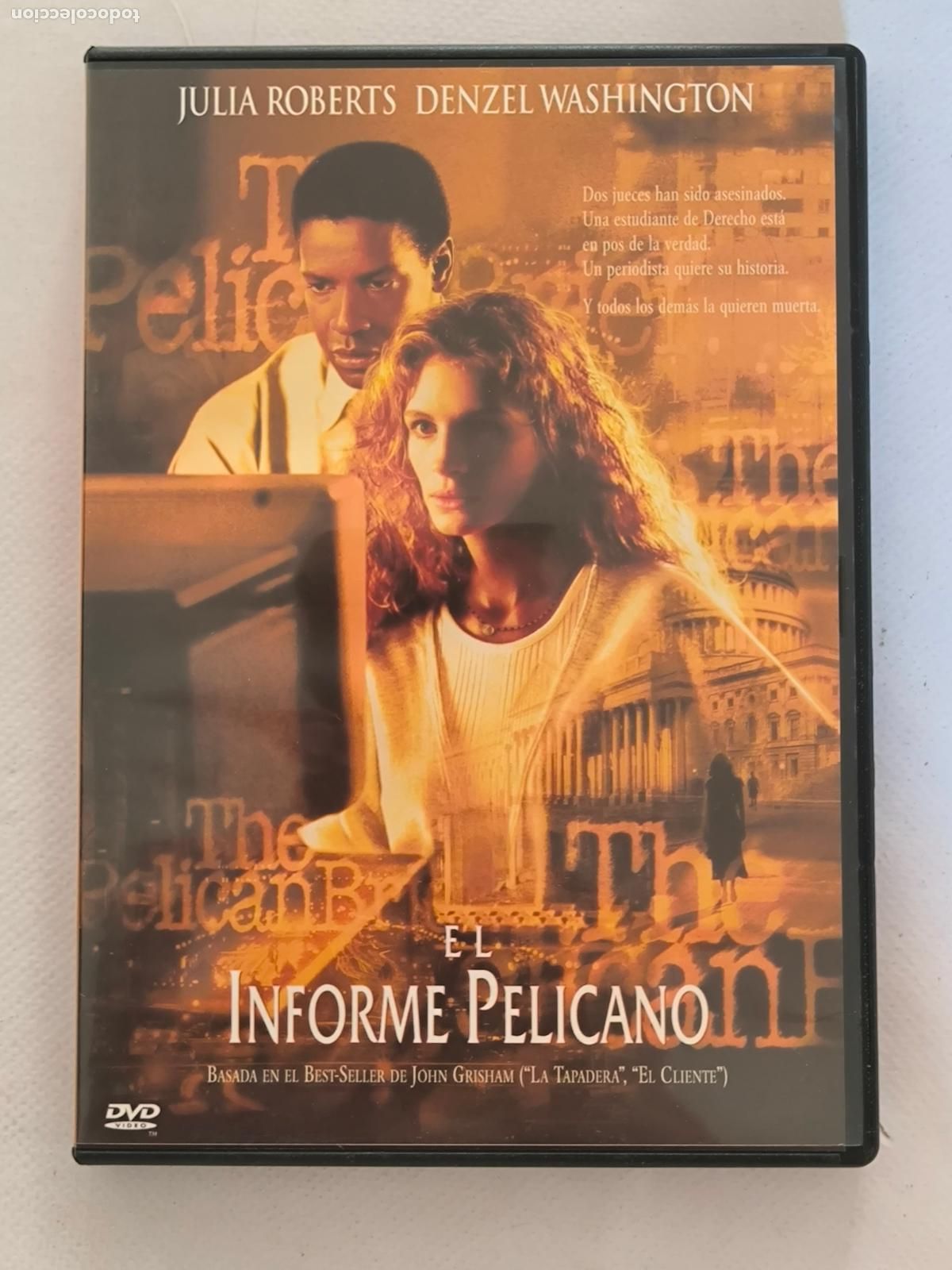 Cine: DVD EL INFORME PELICANO - DENZEL WASHINGTON (4S)