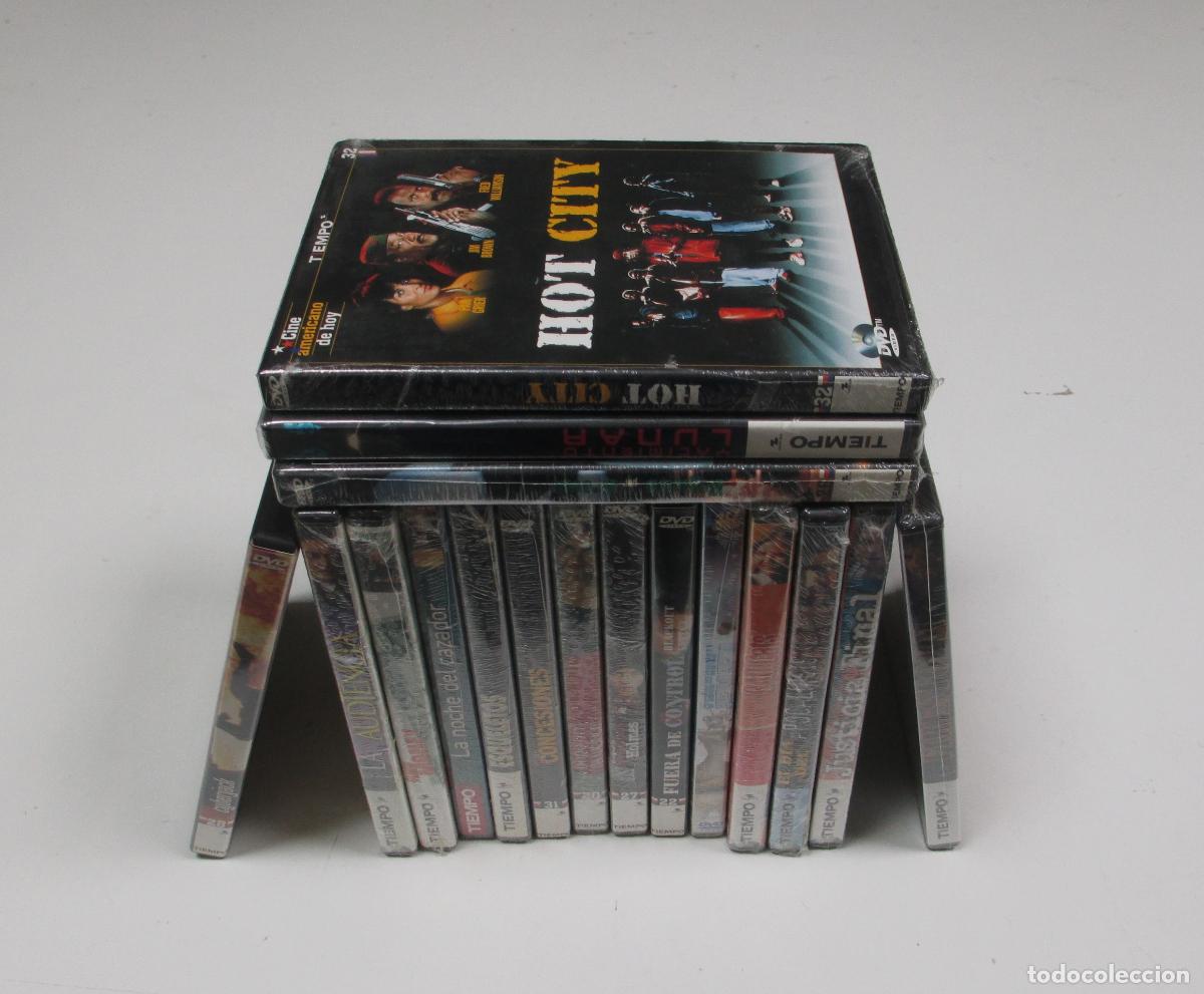 Cine: LOTE 17 DVDS TIEMPO 2002 / 2004 - NUEVOS SIN USAR PRECINTADOS