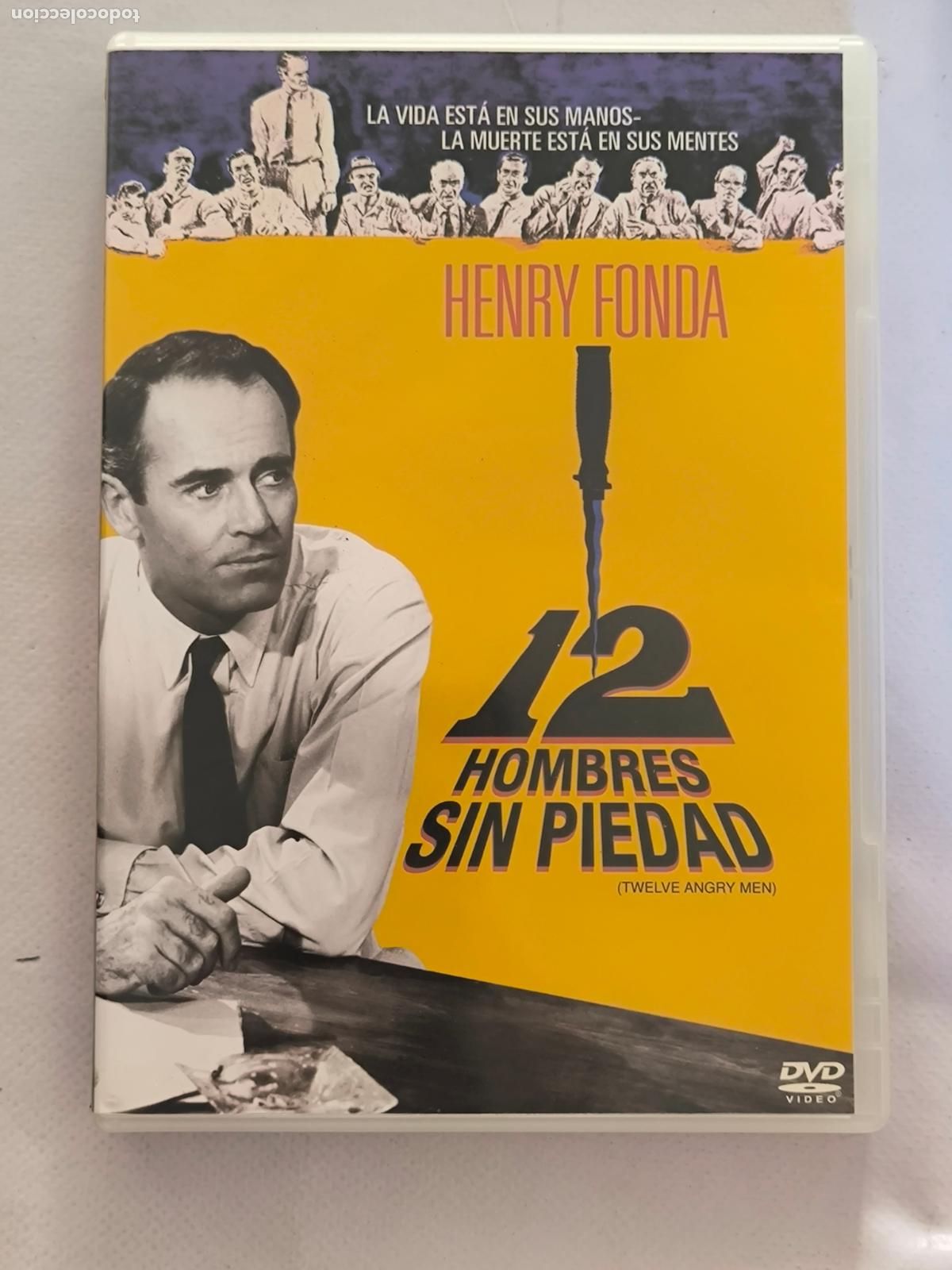 Cine: DVD 12 HOMBRES SIN PIEDAD - HENRY FONDA (4U)