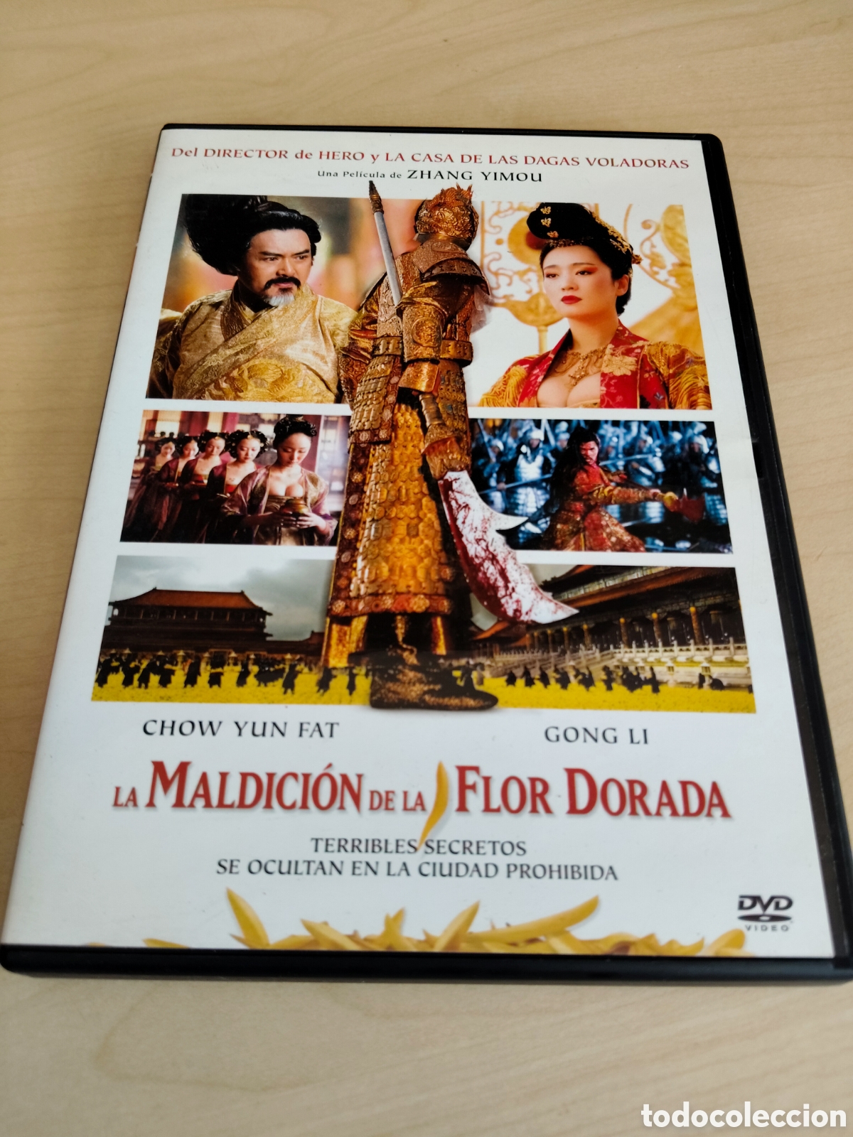 Cine: RD94 la maldici&oacute;n de la flor dorada DVD SEGUNDAMANO