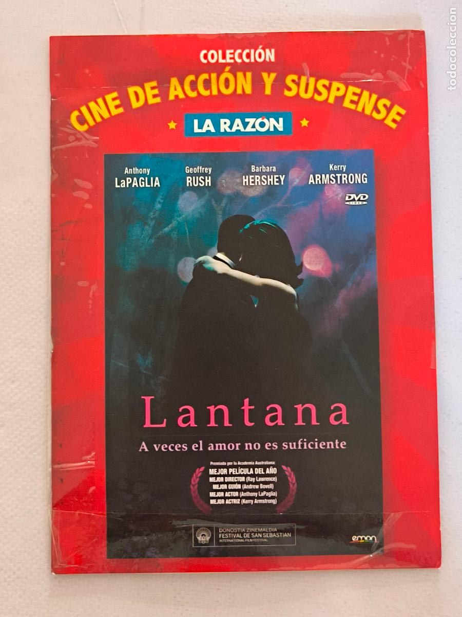 Cine: DVD LANTANA - FUNDA FINA CARTON (6I)